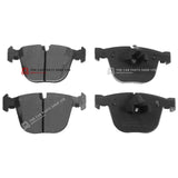 FITS BMW 5 SERIES GT 550i 2009-2017 REAR BRAKE PADS SET