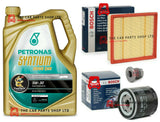 FOR MERCEDES A180D W176 1.5 BOSCH SERVICE KIT 5L PETRONAS & BOSCH AIR AND OIL OE