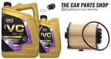 FOR VOLVO S80 D5 2.4 DIESEL 06-08 SERVICE KIT 6L 0W-30 OIL AND OIL FILTER