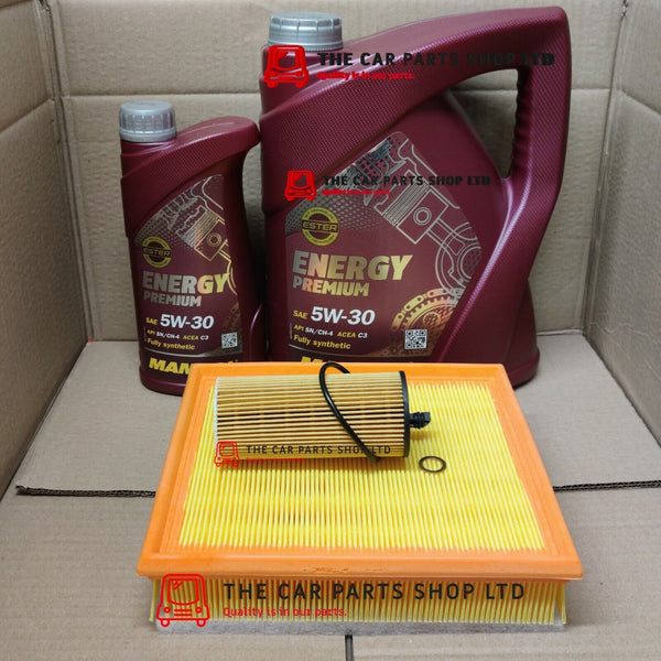 FOR BMW SERVICE KIT 1-3 SERIES F20-21, F30-32, F34-35, F80-82 6L OIL & OIL AIR