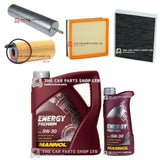 SERVICE KIT FOR BMW 1 SERIES F20 F21 114D 6L OIL & OIL AIR CABIN AND FUEL