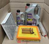 SERVICE PACK FOR BMW F30 F31 316D 318D 6L LONGLIFE 5W30 OIL & ALL FILTERS