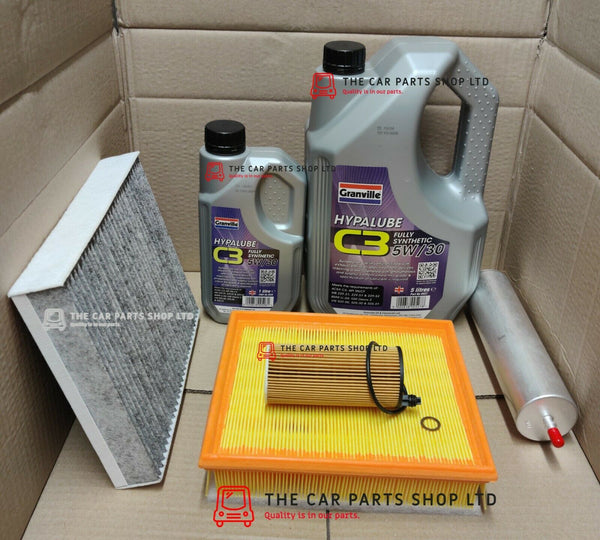 SERVICE PACK FOR BMW F30 F31 316D 318D 6L LONGLIFE 5W30 OIL & ALL FILTERS