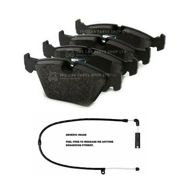 FOR BMW X3 3.0 30D E83 REARAXLE BRAKE PADS AND WARNING SENSOR BRAND NEW