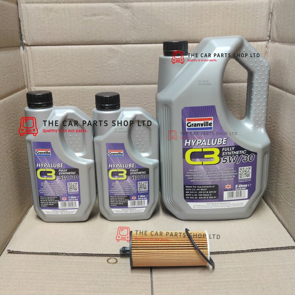 SERVICE KIT TO FIT BMW 335DX F30 F31 F80 7L 5W30 ENGINE OIL AND NEW OIL FILTER