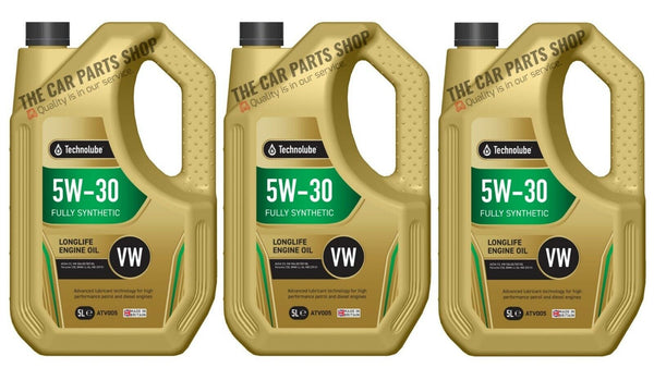 FULLY SYNTHETIC TECHNOLUBE ENGINE OIL 5W30 - 15 LITRES (3 X 5L)