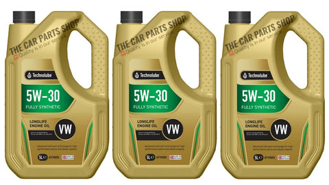 FULLY SYNTHETIC TECHNOLUBE ENGINE OIL 5W30 - 15 LITRES (3 X 5L)