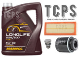 FOR VW SCIROCCO 1.4 TSI 08-17 SERVICE KIT 5L 5W30 OIL + OIL & AIR FILTER NEW