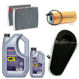 FITS BMW 5 SERIES 520D 2010> SERVICE KIT 6L PREMIUM 5W30 + OIL AIR POLLEN FILTER