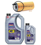 FITS BMW 5 SERIES 520D 2010> SERVICE KIT 6L PREMIUM 5W30 AND OIL FILTER NEW