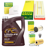 MANN FILTER FULL SERVICE KIT FITS SEAT ALTEA 1.6 TDI 2009> OE QUALITY KIT