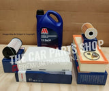 BOSCH FILTER SERVICE KIT FOR VW EOS 2.0 TDI 2010> BOSCH FILTER KIT & MILLERS OIL