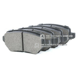 FOR VAUXHALL ASTRA H 2.0T VXR 04-09 REAR AXLE BRAKE PADS SET NEW