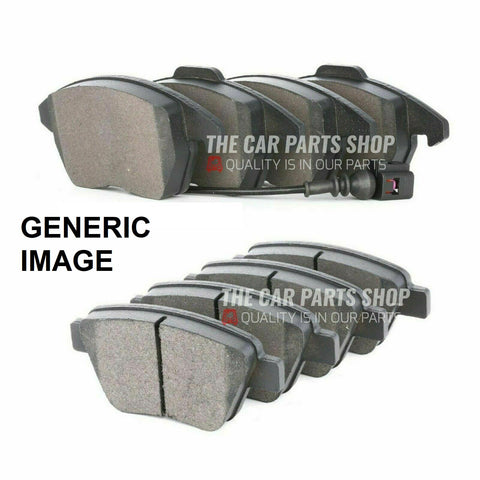 FOR VAUXHALL ASTRA H 2.0T VXR 04-09 FRONT AND REAR BRAKE PADS