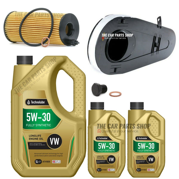 FOR BMW 5 SERIES 530D F07 GT 2009>> SERVICE KIT 7L OIL + AIR & OIL FILTER KIT