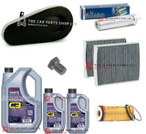 FOR BMW 5 SERIES 530D F07 GT 2009> SERVICE KIT 7L OIL & OIL AIR CABIN FUEL NEW