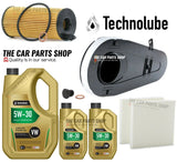 FOR BMW 5 SERIES 530D F07 GT 2009> SERVICE KIT 7L OIL & AIR OIL POLLEN FILTER