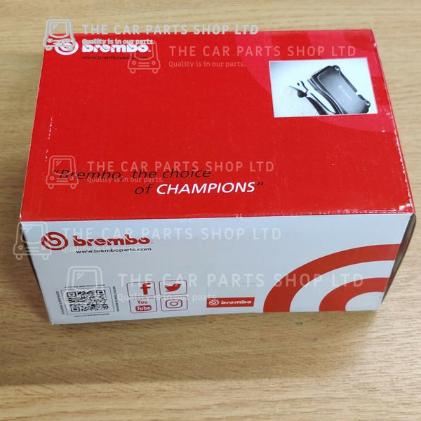 FOR FORD FIESTA MK6 1.6 TDCI 12-17 FRONT BREMBO BRAKE PADS PREMIUM QUALITY