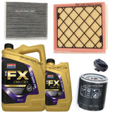FITS FORD S-MAX 2.0 TDCI 2015> SERVICE KIT 6L 0W30 OIL + AIR OIL CARBON CABIN