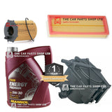 FOR PEUGEOT EXPERT TEPEE 1.6 HDI SERVICE KIT 5L OIL & AIR OIL & FUEL