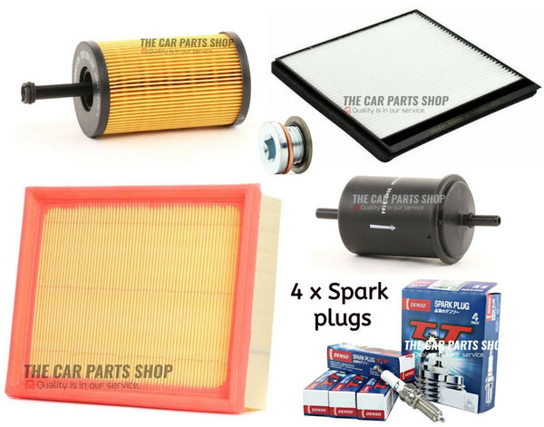 2FOR CITROEN XSARA 1.6 16V 1999-2010 SERVICE FILTER KIT OIL AIR FUEL CABIN PLUGS
