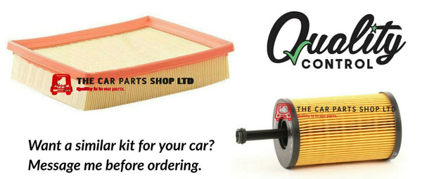 FOR PEUGEOT 206 1.1 PETROL 02-10 SERVICE FILTER KIT AIR AND OIL FILTER SET