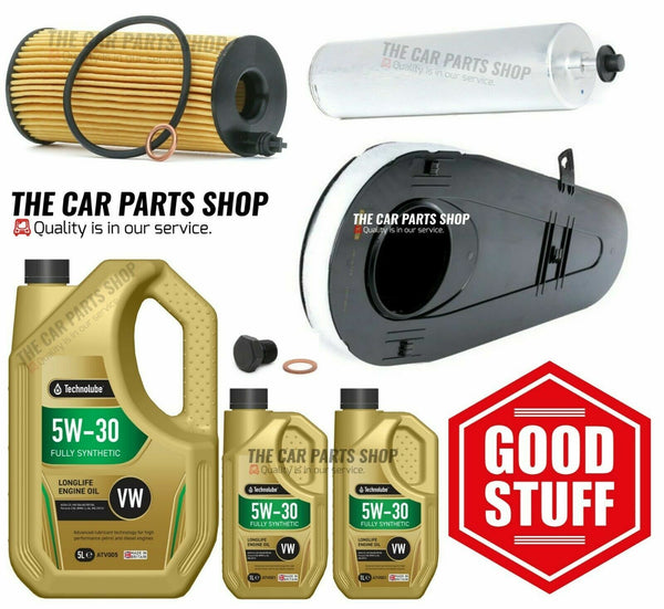 FOR BMW 530D GT F07 SERVICE KIT 7L 5W30 OIL + OIL FUEL AND AIR FILTER KIT