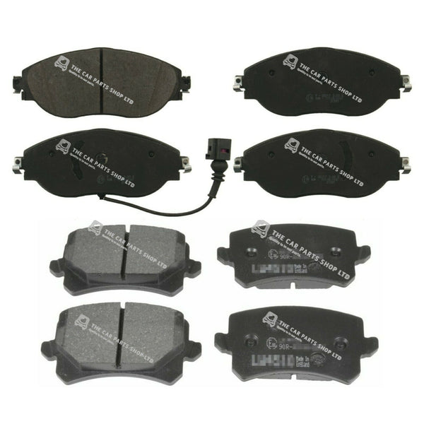 FOR VW SHARAN 2.0 TDI 7N 2010-2018 FRONT AND REAR BRAKE PADS SET NEW