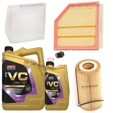 FOR VOLVO V70 2.4 D5 2001-2007 SERVICE KIT 6L 0W30 + AIR OIL CABIN BRAND NEW