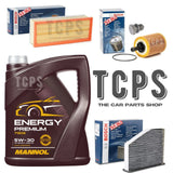 BOSCH OE SERVICE KIT TO FIT VW PASSAT 1.9 TDI- POLLEN OIL AIR ENGINE OIL