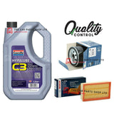 FOR NISSAN MICRA 1.5 DCI MK3 2002-2010 BOSCH SERVICE KIT 5L OIL & OIL AIR FILTER