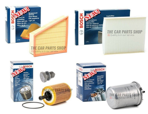FOR SKODA FABIA 1.9 TDI 03-07 OE QUALITY SERVICE FILTER REPLACEMENT KIT NEW