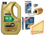BOSCH SERVICE KIT FOR SKODA FABIA 1.9 TDI RS 03-07 OIL AIR & 5L OIL