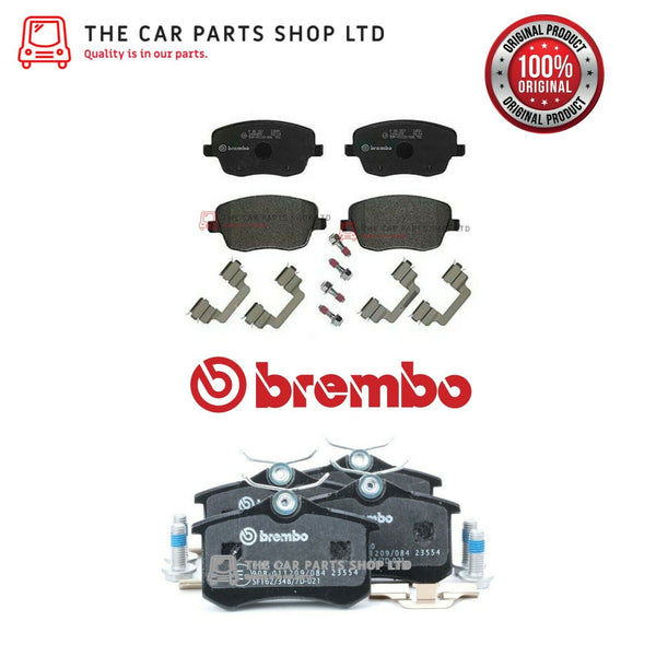 FRONT AND REAR BREMBO BRAKE PADS FITS SKODA FABIA 1.9 VRS 2003-2008 PREMIUM