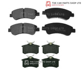 FRONT & REAR BRAKE PADS FOR SKODA FABIA 1.9 VRS 2003-2008