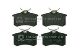 NEW REAR BRAKE PADS COMPATIBLE WITH SKODA FABIA 1.9 VRS 03-08 NEW
