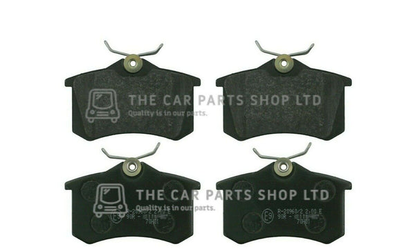 NEW REAR BRAKE PADS COMPATIBLE WITH SKODA FABIA 1.9 VRS 03-08 NEW