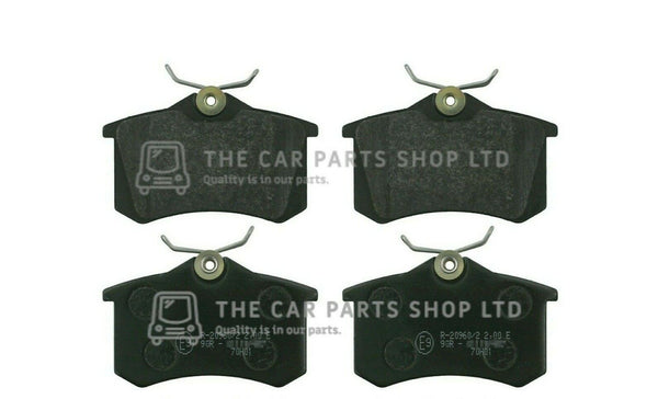REAR BRAKE PADS FOR SKODA FABIA 1.9 VRS 03-08 FAST DELIVERY OE QUALITY