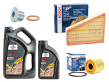 TO FIT FORD S-MAX 2.0 TDCI BOSCH SERVICE KIT 6L OIL + BOSCH OIL & AIR FILTER