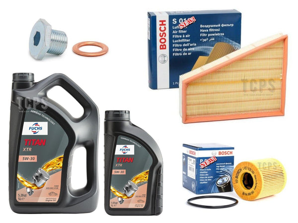 TO FIT FORD S-MAX 2.0 TDCI BOSCH SERVICE KIT 6L OIL + BOSCH OIL & AIR FILTER