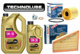 FOR FORD GALAXY 2.0 ECOBOOST 2010> BOSCH SERVICE KIT 6L OIL 5W30 & 2 FILTERS