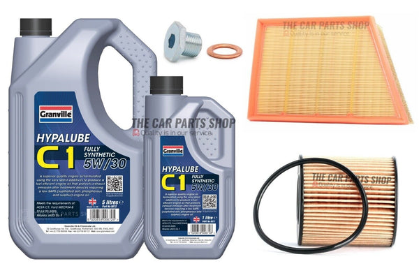FOR RANGE ROVER EVOQUE 2.2 11-15 SERVICE KIT 6L C1 OIL & OIL AIR FILTER KIT