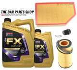 FITS VOLVO S80 2.0D 2010> SERVICE KIT 6L 0W30 ENGINE OIL + OIL AIR FILTER KIT