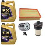 FOR FORD TRANSIT V363 2.0 ECOBLUE 2014  SERVICE KIT 10L OIL 3 FILTERS