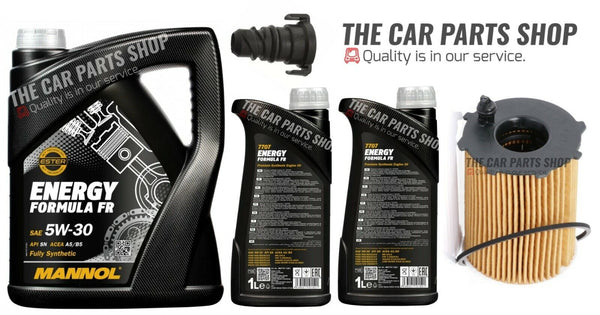 OIL CHANGE SERVICE PACKAGE FOR FORD TRANSIT CONNECT 1.6 TDCI 7L 5W30 OIL