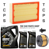FOR FORD TRANSIT 2.0 2.4 00-06 SERVICE KIT ENGINE OIL 7L + AIR OIL FILTER NEW