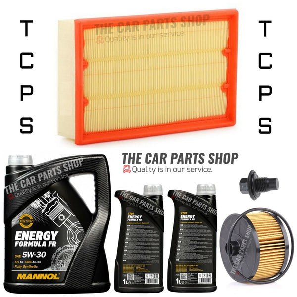 FOR FORD TRANSIT 2.0 2.4 00-06 SERVICE KIT ENGINE OIL 7L + AIR OIL FILTER NEW