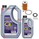 FOR HYUNDAI i30 1.6 CRDI MK2 11-17 CROSLAND SERVICE KIT CROSLAND FILTER & OIL 6L