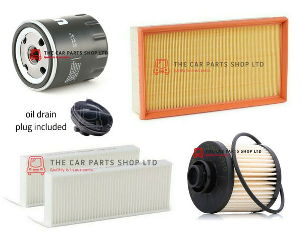 REPLACEMENT FILTER SERVICE KIT FITS PEUGEOT 308 2.0 GT LINE MK2 2013-2019