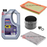 FOR NISSAN QASHQAI 1.5 DCI 10-13 SERVICE KIT 5L OIL & OIL AIR CABIN